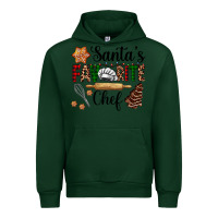 Foreset Green santa's favorite chef Urban Hoodie - AdoDesignShop