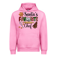 Fuchsia Pink santa's favorite chef Urban Hoodie - AdoDesignShop