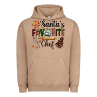 Pigment Burro santa's favorite chef Urban Hoodie - AdoDesignShop
