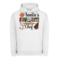 Pigment Lunar Rock santa's favorite chef Urban Hoodie - AdoDesignShop