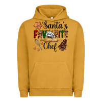 Pigment Peanut Butter santa's favorite chef Urban Hoodie - AdoDesignShop