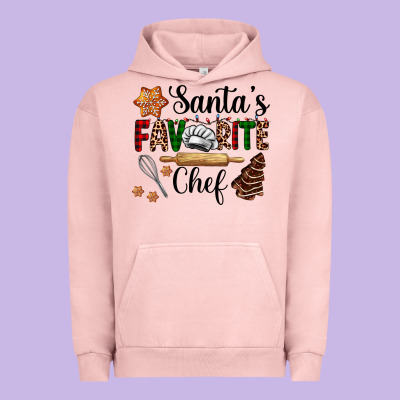 Santa's Favorite Chef Urban Hoodie Designed By Adodesignshop