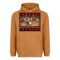 Meerkat hohoho christmas cows Heavyweight Hoodie - RanaPortraitStore