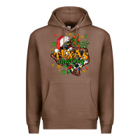 Chestnut texas christmas Premium Hoodie - AdoDesignShop