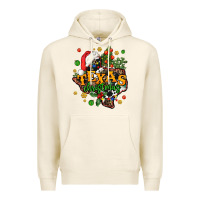 Tofu texas christmas Premium Hoodie - AdoDesignShop