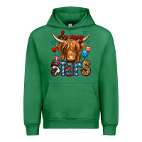 Emerald oh my stars 4th of july shaggy cow Urban Hoodie - Jasminsmagicworld
