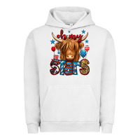 Pigment Lunar Rock oh my stars 4th of july shaggy cow Urban Hoodie - Jasminsmagicworld