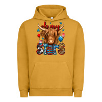 Pigment Peanut Butter oh my stars 4th of july shaggy cow Urban Hoodie - Jasminsmagicworld