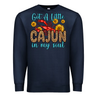 Navy got a little cajun in my soul Premium Sweatshirt - Zillion Design Studio