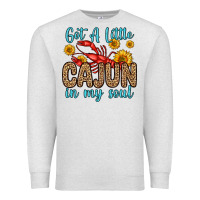 Oatmeal Heather got a little cajun in my soul Premium Sweatshirt - Zillion Design Studio