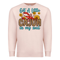 Pale Pink got a little cajun in my soul Premium Sweatshirt - Zillion Design Studio