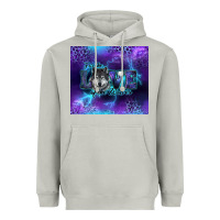 Moon Dust for the love of the wolves Heavyweight Hoodie - RanaPortraitStore