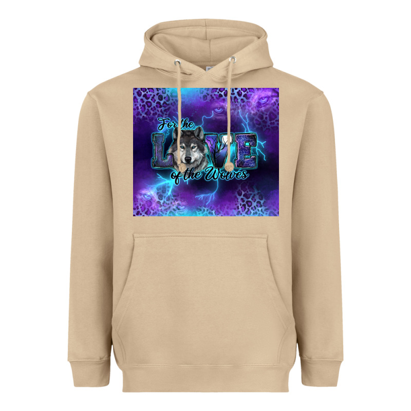 For The Love Of The Wolves Heavyweight Hoodie by RanaPortraitStore | Teevron
