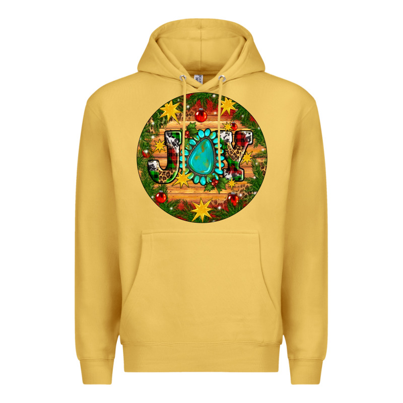 Christmas Gemstone Joy Ornament Premium Hoodie by Artiststas | Teevron