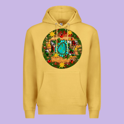 Christmas Gemstone Joy Ornament Premium Hoodie Designed By Artiststas