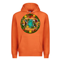 Carrot Christmas gemstone joy ornament Premium Hoodie - Artiststas