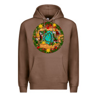 Chestnut Christmas gemstone joy ornament Premium Hoodie - Artiststas