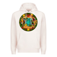 Pale Pink Christmas gemstone joy ornament Premium Hoodie - Artiststas