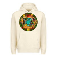 Sandshell Christmas gemstone joy ornament Premium Hoodie - Artiststas