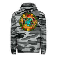 Slate Camo Christmas gemstone joy ornament Premium Hoodie - Artiststas