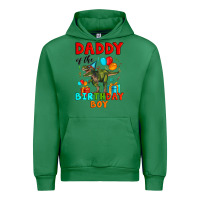 Emerald daddy of the birthday boy t rex Urban Hoodie - Artiststas