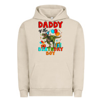 Pigment French Oak daddy of the birthday boy t rex Urban Hoodie - Artiststas