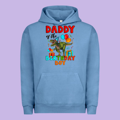 Daddy Of The Birthday Boy T Rex Urban Hoodie Designed By Artiststas