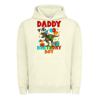 Pigment Pistachio daddy of the birthday boy t rex Urban Hoodie - Artiststas