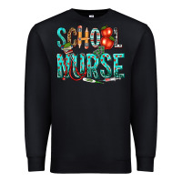 Black school nurse Premium Sweatshirt - texasbilliewilder