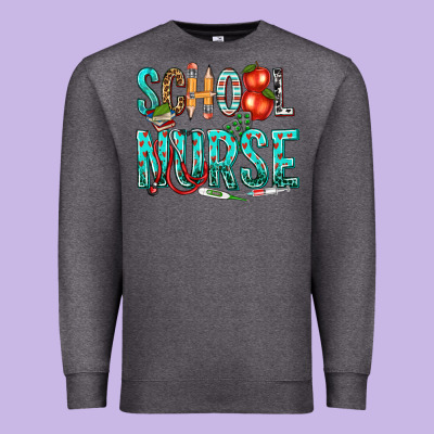 School Nurse Premium Sweatshirt Designed By Texasbilliewilder