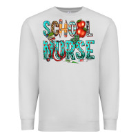 Dove Grey school nurse Premium Sweatshirt - texasbilliewilder