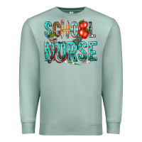 Seafoam school nurse Premium Sweatshirt - texasbilliewilder