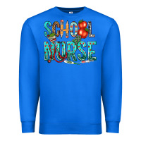True Royal school nurse Premium Sweatshirt - texasbilliewilder