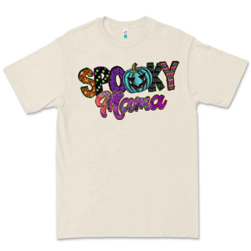 Spooky Mama Premium Tee by SublimationCraftShop | Teevron