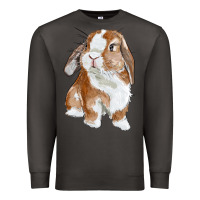 Smoke cute bunny Premium Sweatshirt - RanaPortraitStore