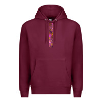 Burgundy Halloween Key Fob Premium Hoodie - BundleAndBundleShop