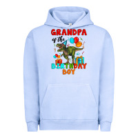 Pigment Grape Ice grandpa of the birthday boy t rex Urban Hoodie - Artiststas