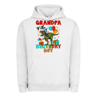 Pigment Lunar Rock grandpa of the birthday boy t rex Urban Hoodie - Artiststas