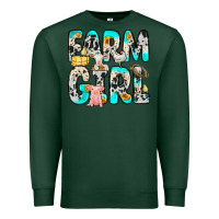 Sports Green farm girl Premium Sweatshirt - Zillion Design Studio