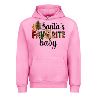 Fuchsia Pink santa's favorite baby Urban Hoodie - AdoDesignShop