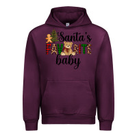 Mauve Wine santa's favorite baby Urban Hoodie - AdoDesignShop