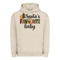 Pigment French Oak santa's favorite baby Urban Hoodie - AdoDesignShop