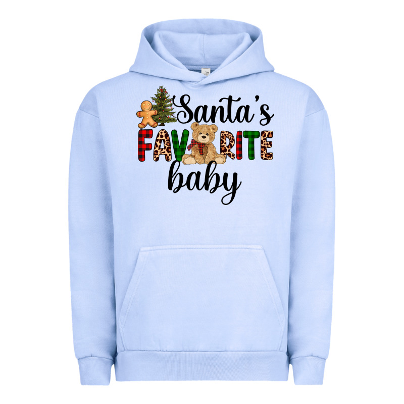 Santa's Favorite Baby Urban Hoodie by AdoDesignShop | Teevron