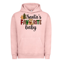 Pigment Salmon santa's favorite baby Urban Hoodie - AdoDesignShop