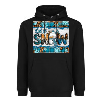Black let it snow Heavyweight Hoodie - RanaPortraitStore