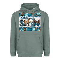 Sage let it snow Heavyweight Hoodie - RanaPortraitStore