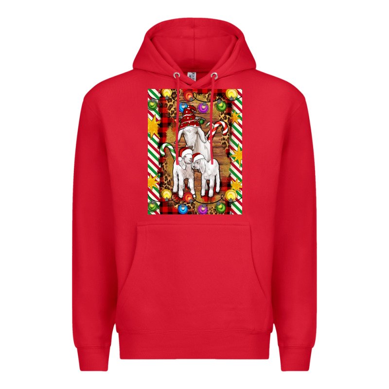 Christmas Goat Family Premium Hoodie by Artiststas | Teevron