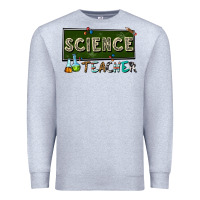 Heather Grey science teacher Premium Sweatshirt - texasbilliewilder