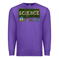 Purple science teacher Premium Sweatshirt - texasbilliewilder