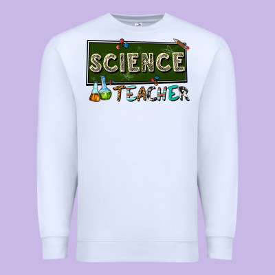 Science Teacher Premium Sweatshirt Designed By Texasbilliewilder